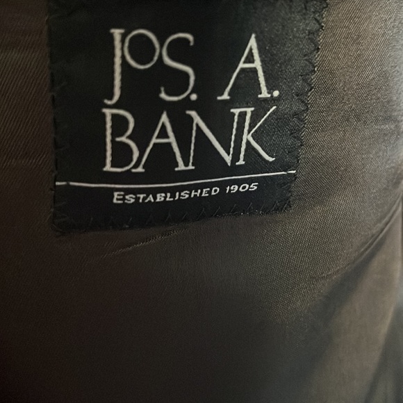 Jos A Banks Wool blazer plaid brown size 52R - Picture 3 of 3